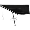 Image de Vidaxl Salon De Jardin 11 Pcs Avec Coussins Noir RÃ©sine TressÃ©e