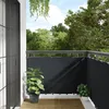 Image de Vidaxl Ãcran D'intimitÃ© De Balcon Anthracite 600x90 Cm Pvc