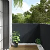 Image de Vidaxl Ãcran D'intimitÃ© De Balcon Anthracite 400x120 Cm Pvc