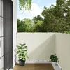Image de vidaXL Ãcran d'intimitÃ© de jardin blanc 400x120 cm PVC
