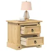 Image de vidaXL Table de chevet Corona 53x39x50 cm bois de pin massif