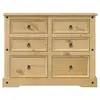 Image de Commodes VidaXL  Commode  Corona en bois massif de pin 112x48x91 cm P31599957