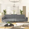 Image de Vidaxl Salon De Jardin 11 Pcs Avec Coussins Gris RÃ©sine TressÃ©e