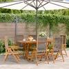 Image de Vidaxl Chaises Inclinables De Jardin Lot De 6 Gris Bois Massif Acacia