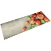 Image de vidaXL Tapis de cuisine lavable impression de tomates 45x150cm velours