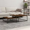 Image de Vidaxl Salon De Jardin 9 Pcs Avec Coussins Gris RÃ©sine TressÃ©e
