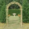 Image de Vidaxl Salon De Jardin Avec Coussins 5 Pcs Marron RÃ©sine TressÃ©e