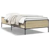 Image de vidaXL Cadre de lit sans matelas chÃªne sonoma 100x200 cm