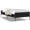 Image de vidaXL Cadre de lit sans matelas noir 90x200 cm