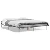 Image de vidaXL Cadre de lit sans matelas sonoma gris 140x200 cm
