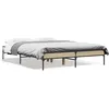 Image de vidaXL Cadre de lit sans matelas chÃªne sonoma 140x190 cm