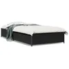 Image de vidaXL Cadre de lit sans matelas noir 90x200 cm