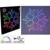 Image de FIOCCO DI NEVE A LED, 50X43CM, USB, MULTICOLORE, NATALE, LUCI DI NATALE