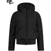 Image de Veste de ski PROTEST PRTPreppy Snowjacket with ZIP-SHIFT (True Black) femme