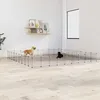 Image de Vidaxl Salon De Jardin Avec Coussins 12 Pcs Gris RÃ©sine TressÃ©e