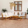 Image de Vidaxl Salon De Jardin 10 Pcs Avec Coussins Noir RÃ©sine TressÃ©e