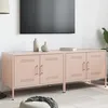 Image de vidaXL Meubles TV 2 pcs rose 68x39x50,5 cm acier