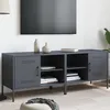 Image de vidaXL Meubles TV 2 pcs anthracite 68x39x50,5 cm acier