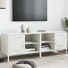 Image de vidaXL Meubles TV 2 pcs blanc 68x39x50,5 cm acier