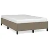 Image de vidaXL Cadre de lit sans matelas taupe 120x190 cm tissu