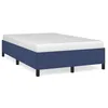 Image de vidaXL Cadre de lit sans matelas bleu 120x190 cm tissu
