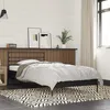 Image de vidaXL Cadre de lit sans matelas noir 90x190 cm