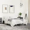 Image de vidaXL Cadre de lit sans matelas noir 120x200 cm