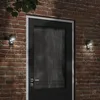 Image de Vidaxl Applique Murale D'extÃ©rieur Avec Capteurs Noir