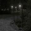 Image de Vidaxl Lampadaire D'extÃ©rieur Noir 100 Cm Acier Inoxydable