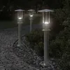 Image de Vidaxl Lampadaire D'extÃ©rieur ArgentÃ© 60 Cm Acier Inoxydable