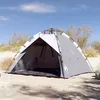 Image de Vidaxl Tente De Plage 3 Personnes Gris LibÃ©ration Rapide ImpermÃ©able