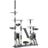 Image de Vidaxl Salon De Jardin 9 Pcs Avec Coussins Noir RÃ©sine TressÃ©e