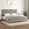 Image de Vidaxl Ensemble Ã Manger De Jardin Et Coussins 7 Pcs Gris Rotin Verre