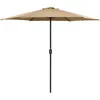 Image de Vidaxl Ensemble Ã Manger De Jardin Et Coussins 5 Pcs Gris Clair Rotin