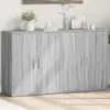 Image de vidaXL Buffets 2 pcs sonoma gris 60x31x70 cm bois d'ingÃ©nierie