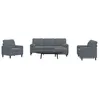 Image de Vidaxl Ensemble De CanapÃ©s 4 Pcs Avec Coussins Et Traversins Velours