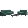 Image de Vidaxl Ensemble De CanapÃ©s 2 Pcs Avec Coussins Et Traversins Velours