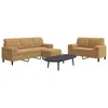 Image de Vidaxl Ensemble De CanapÃ©s 3 Pcs Avec Coussins Et Traversins Velours