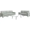 Image de Vidaxl Ensemble De CanapÃ©s 2 Pcs Et Coussins Et Traversins Velours