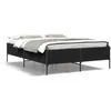 Image de vidaXL Cadre de lit sans matelas noir 160x200 cm