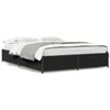 Image de vidaXL Cadre de lit sans matelas noir 135x190 cm