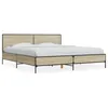 Image de vidaXL Cadre de lit sans matelas chÃªne sonoma 180x200 cm