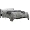 Image de vidaXL Cadre de lit sans matelas noir 120x200 cm