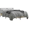 Image de vidaXL Cadre de lit sans matelas chÃªne sonoma 120x200 cm