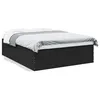 Image de vidaXL Cadre de lit sans matelas noir 150x200 cm