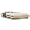 Image de Vidaxl Cadre De Lit Avec LumiÃ¨res Led Sans Matelas 75x190 Cm