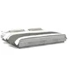 Image de vidaXL Cadre de lit sans matelas gris bÃ©ton 180x200 cm
