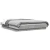 Image de vidaXL Cadre de lit sans matelas gris bÃ©ton 120x200 cm