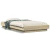 Image de vidaXL Cadre de lit sans matelas chÃªne sonoma 90x190 cm