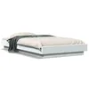 Image de vidaXL Cadre de lit sans matelas blanc 75x190 cm